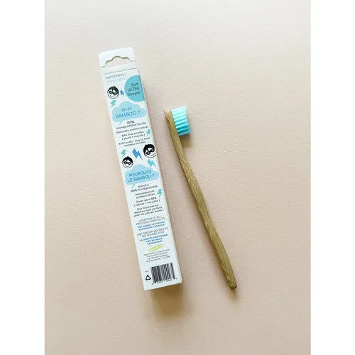 Single Super Hero Bamboo Toothbrush for Kids