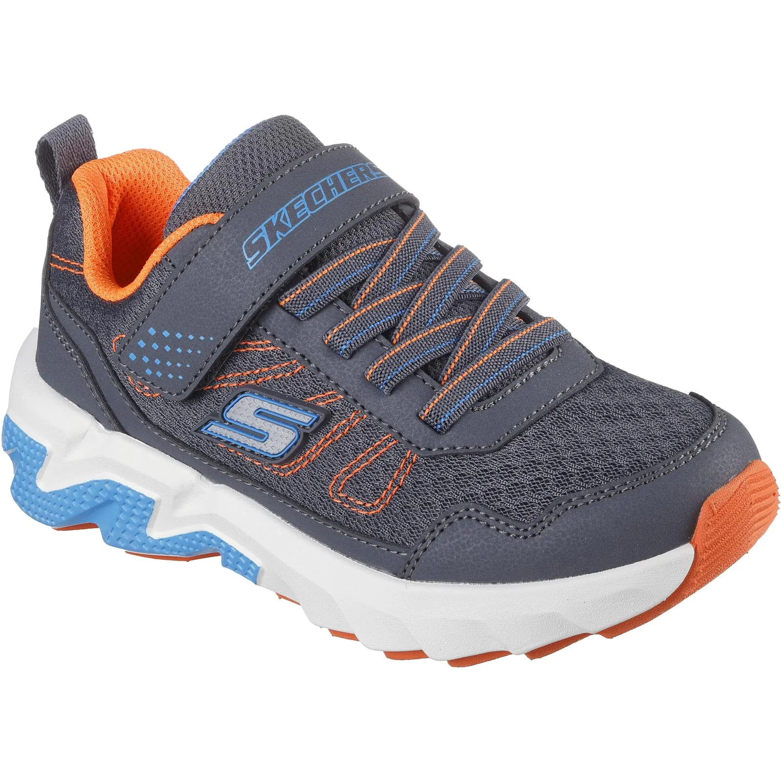 Skechers Kids Elite Sport Tread Strech Lace Trainers