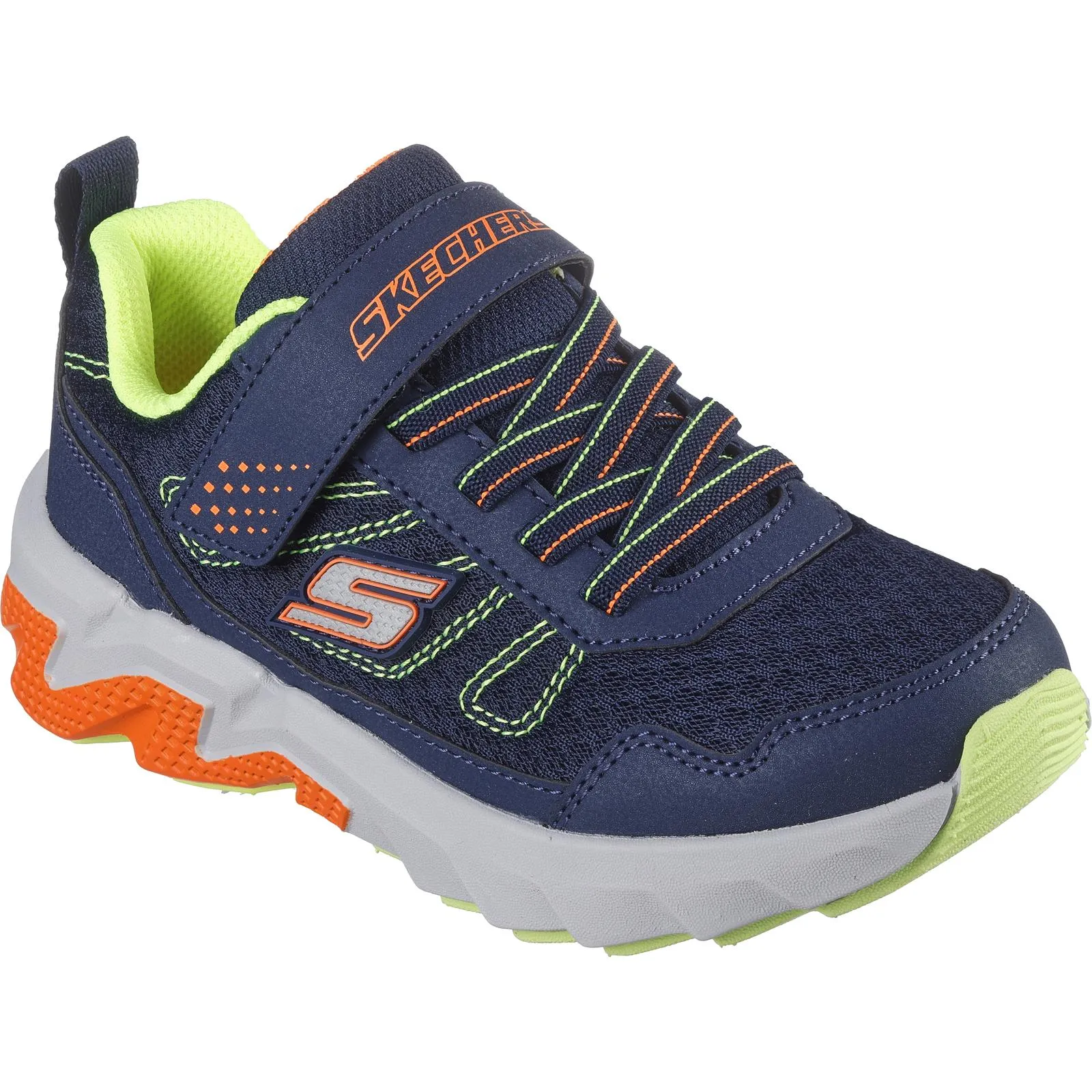 Skechers Kids Elite Sport Tread Strech Lace Trainers