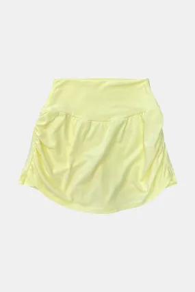 Stylish Side-Gathered Skort