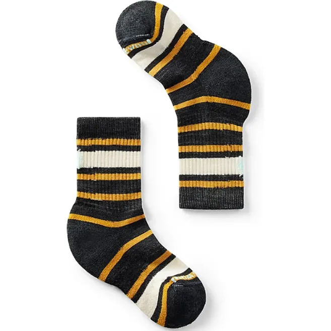 Smartwool Hike Light Cushion Striped Crew Kids Sock