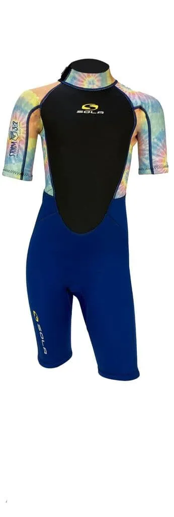 SOLA KIDS STORM 3/2 SHORTY WETSUIT