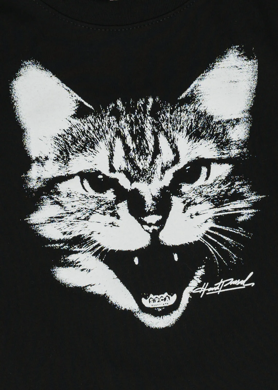 SPCA Cat Tee | Black | Kids