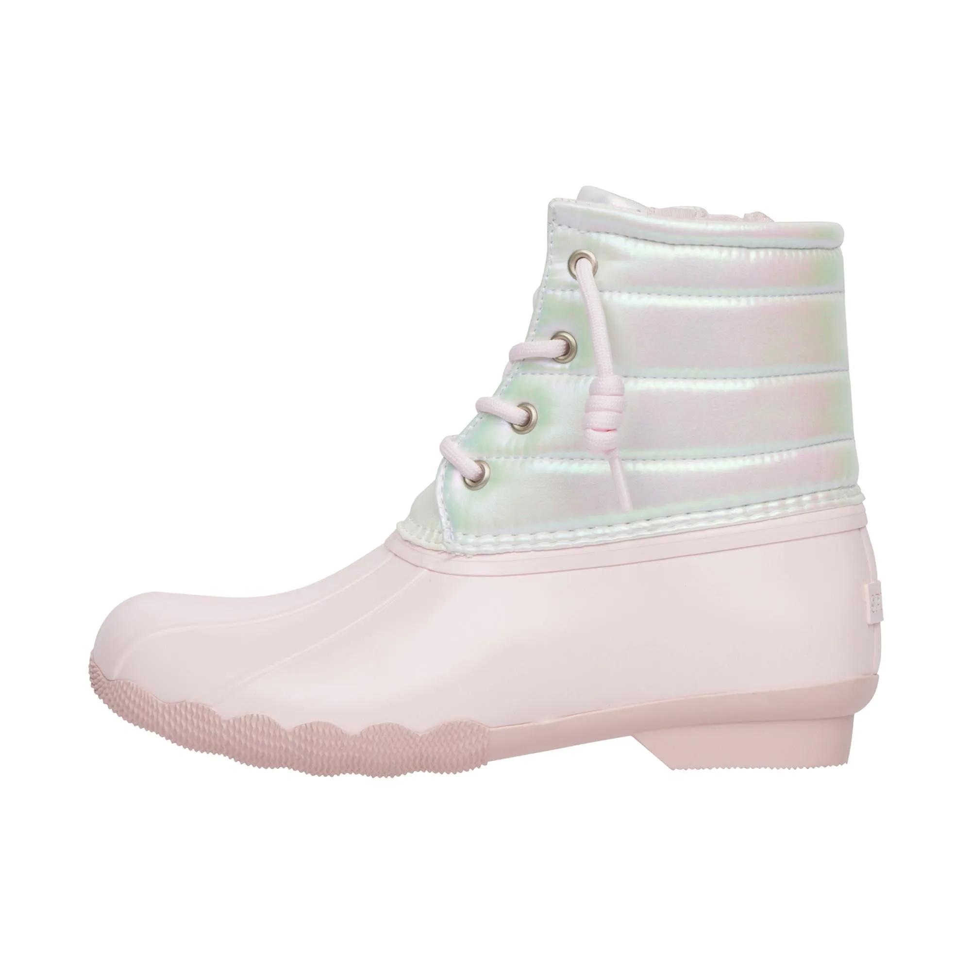 Pink Kids Saltwater Boot by Sperry