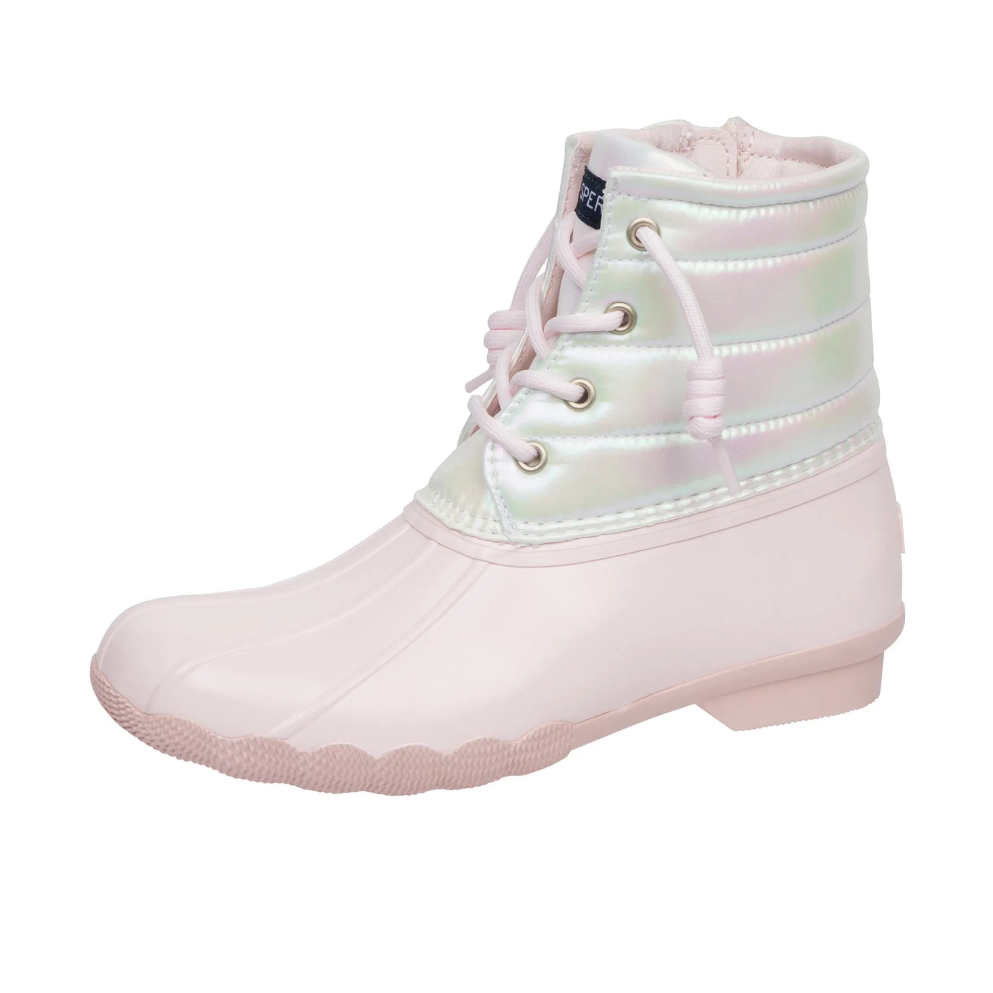 Pink Kids Saltwater Boot by Sperry