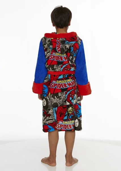 Spider-Man Kids Bath Robe