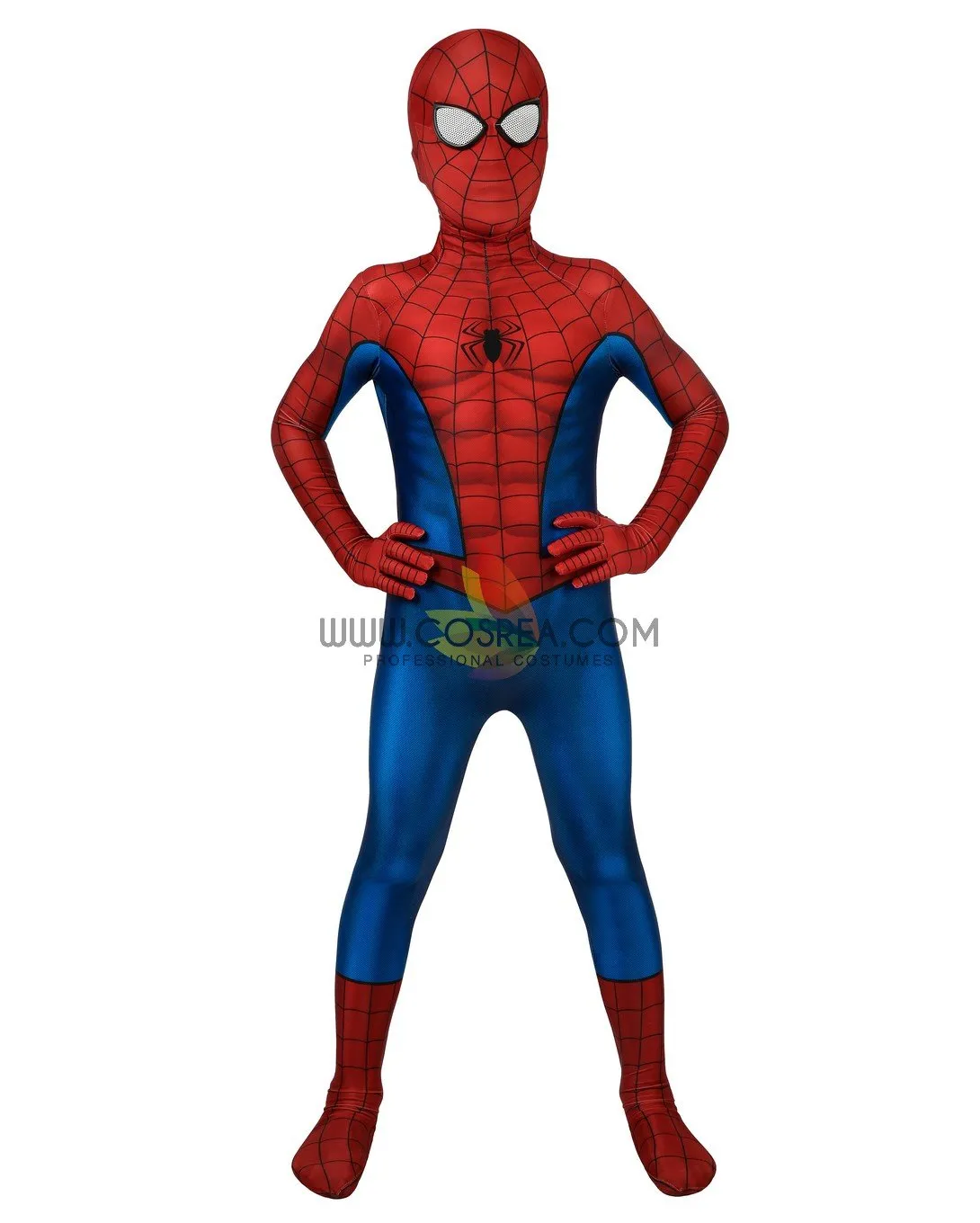 Spiderman PS4 Game Classic Version Kids Cosplay