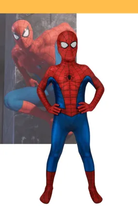 Spiderman PS4 Game Classic Version Kids Cosplay