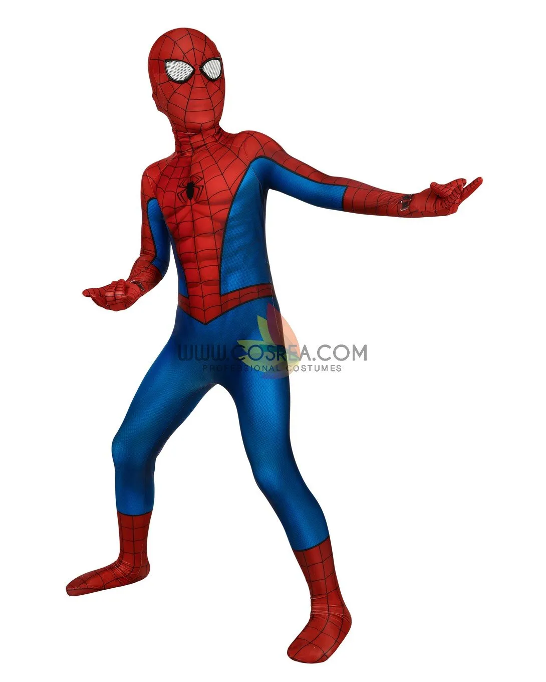 Spiderman PS4 Game Classic Version Kids Cosplay