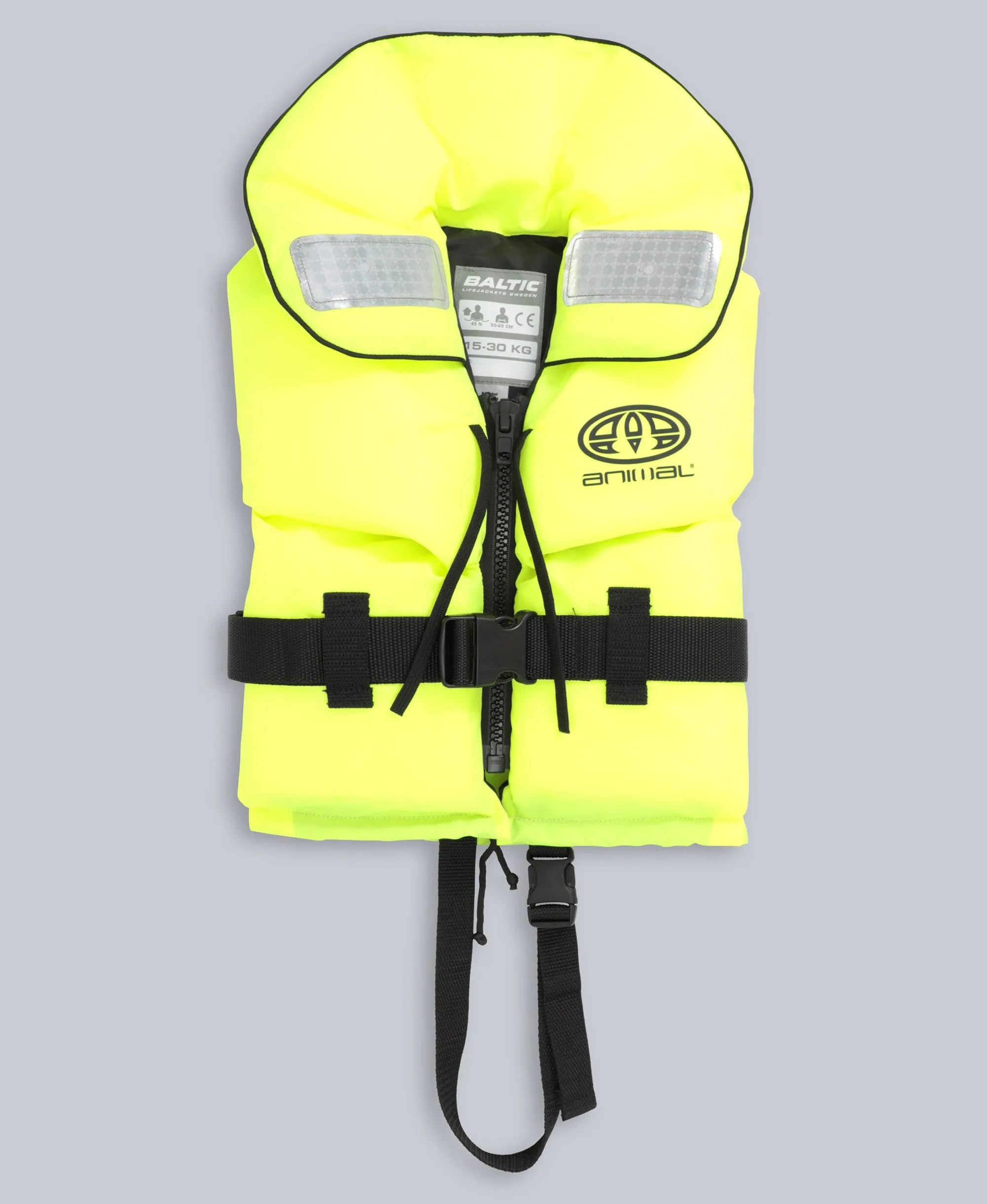 Split Front Kids Lifejacket - Yellow