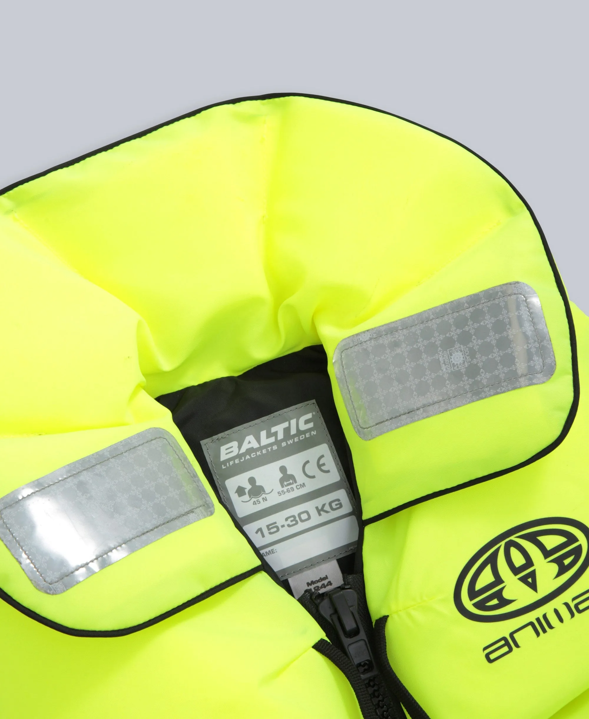 Split Front Kids Lifejacket - Yellow