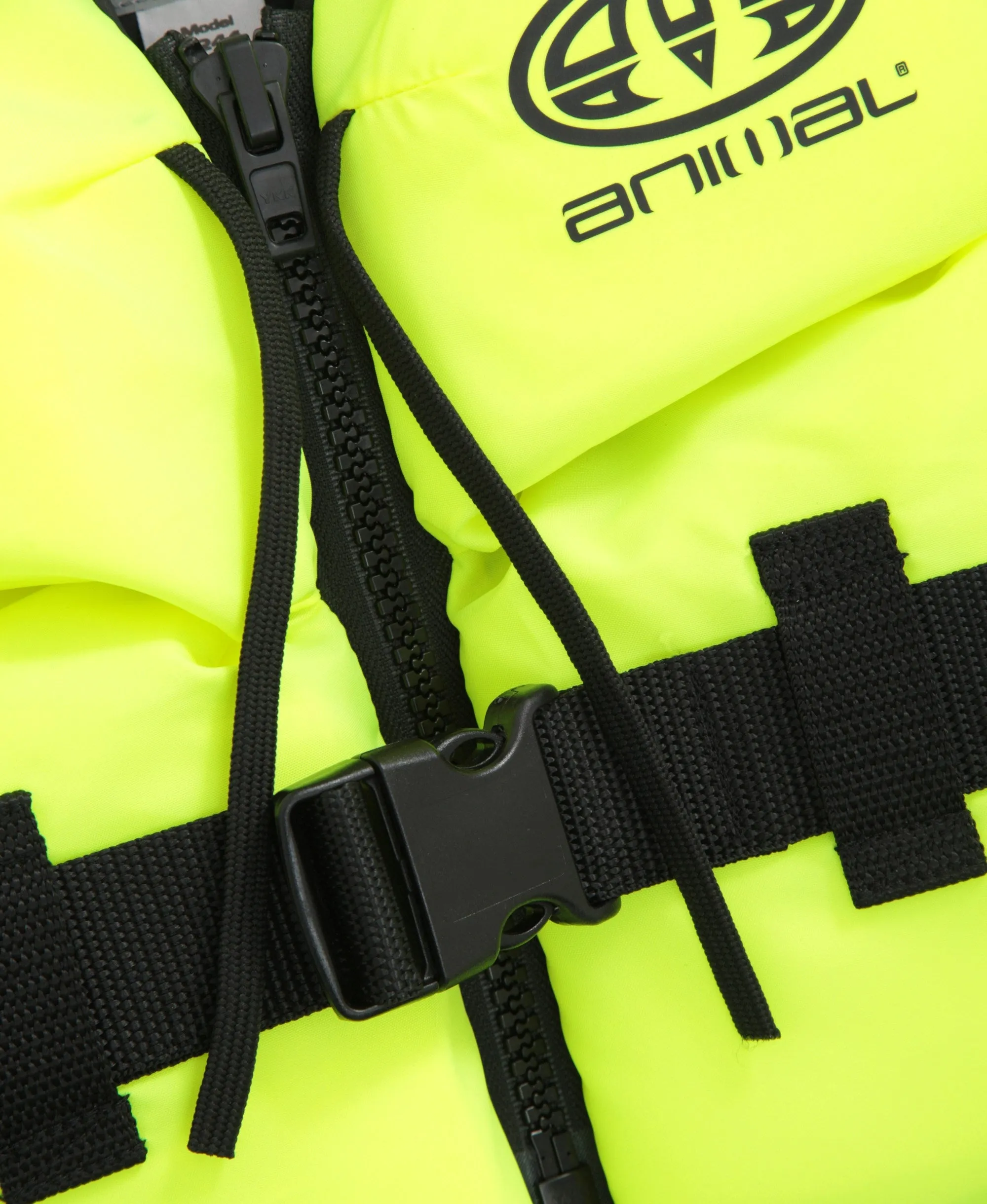 Split Front Kids Lifejacket - Yellow