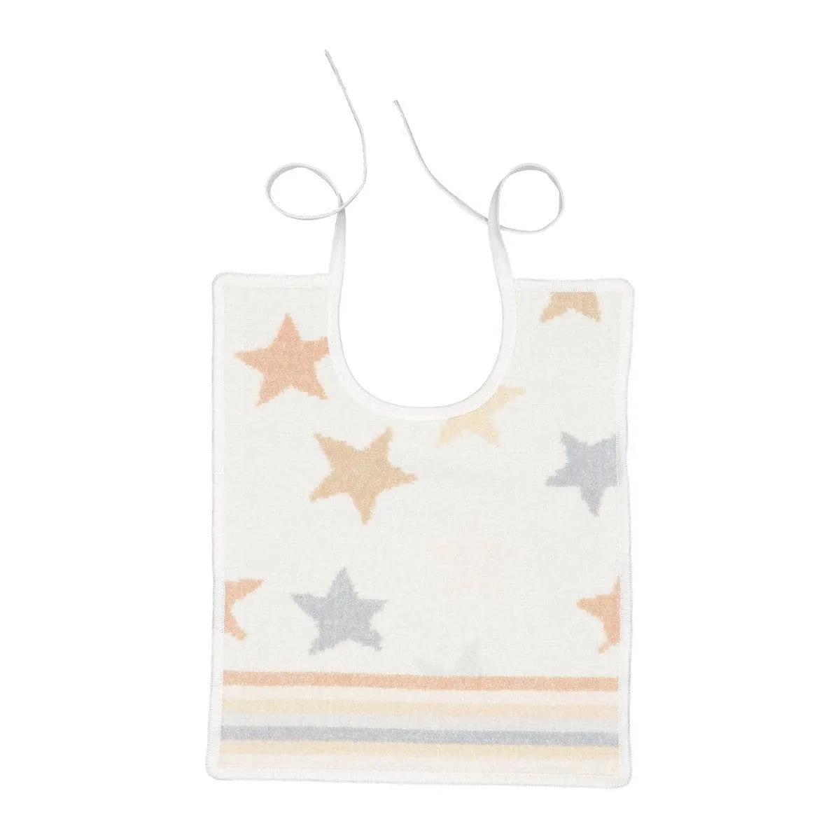 Feiler Baby Bib with Stars & Stripes