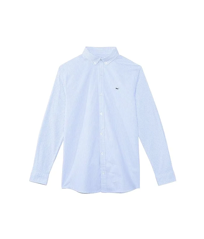 Striped Stretch Oxford Shirt for Kids