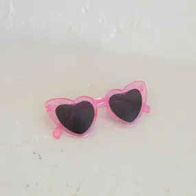 Sunglasses heart Pink flamingo one pair left