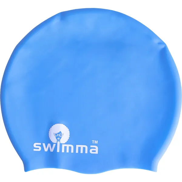 Swimma Afro-kids Swimcap, Turquoise