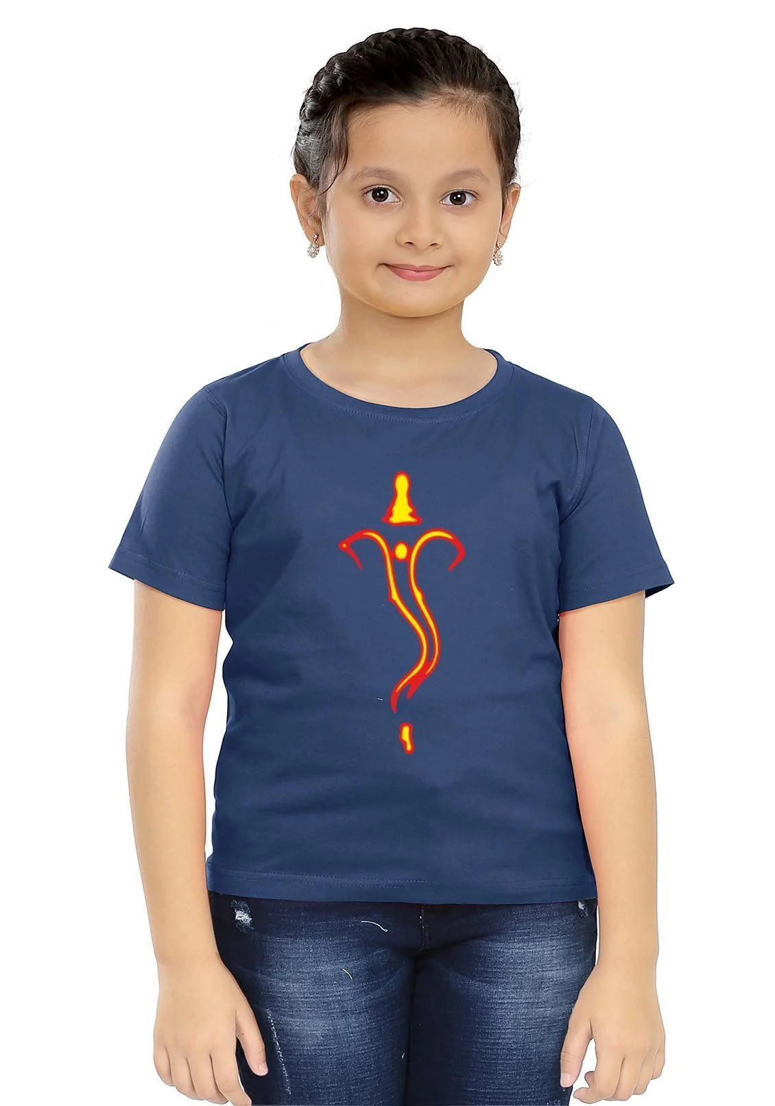 Symbolic Ganesh Kids T-Shirt