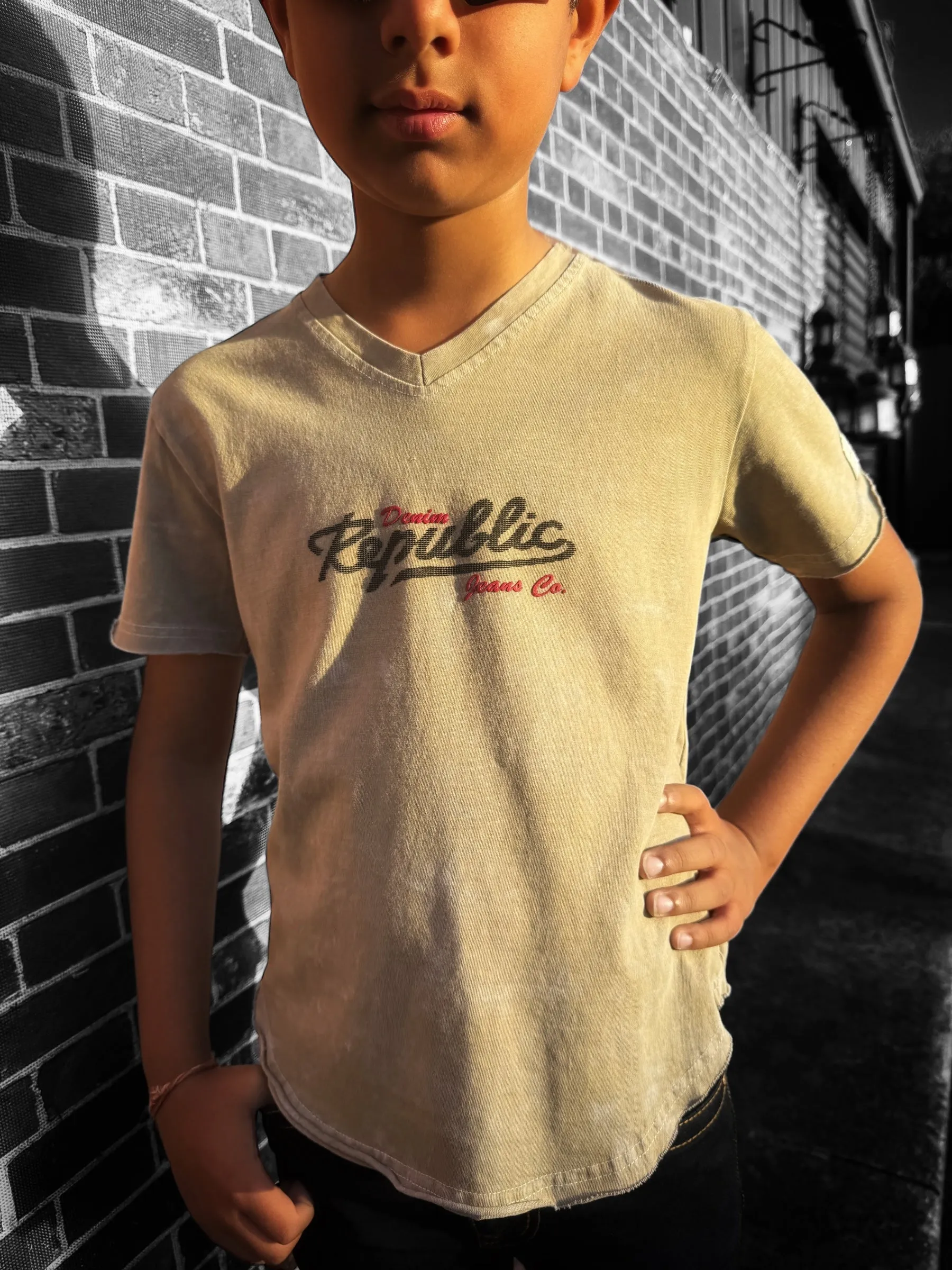 T-Shirts Kids Taupe #K-TRUE