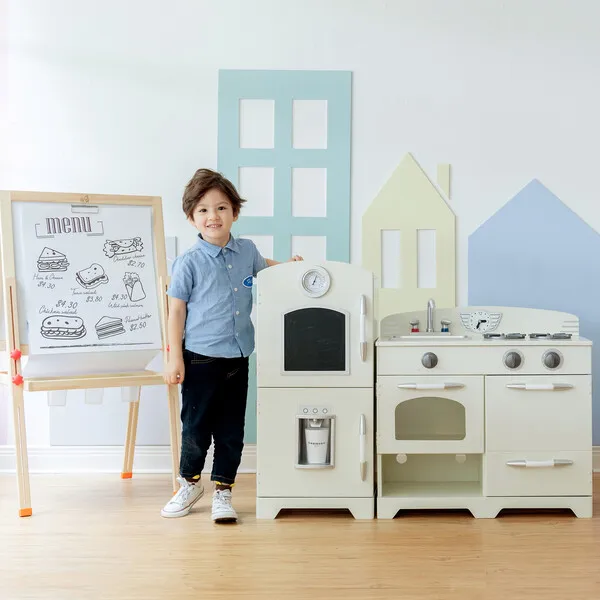 Teamson Kids Teamson Kids Little Chef Fairfield Wooden Play Kitchen, White