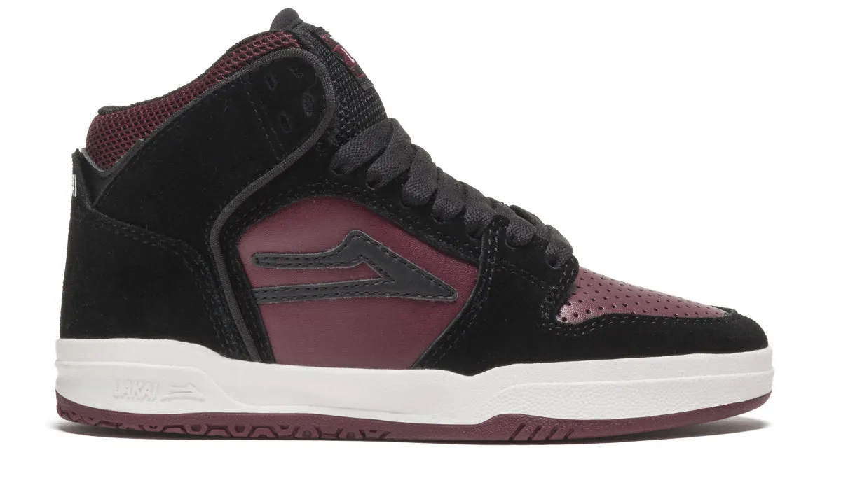 Telford Kids - Black/Burgundy Suede