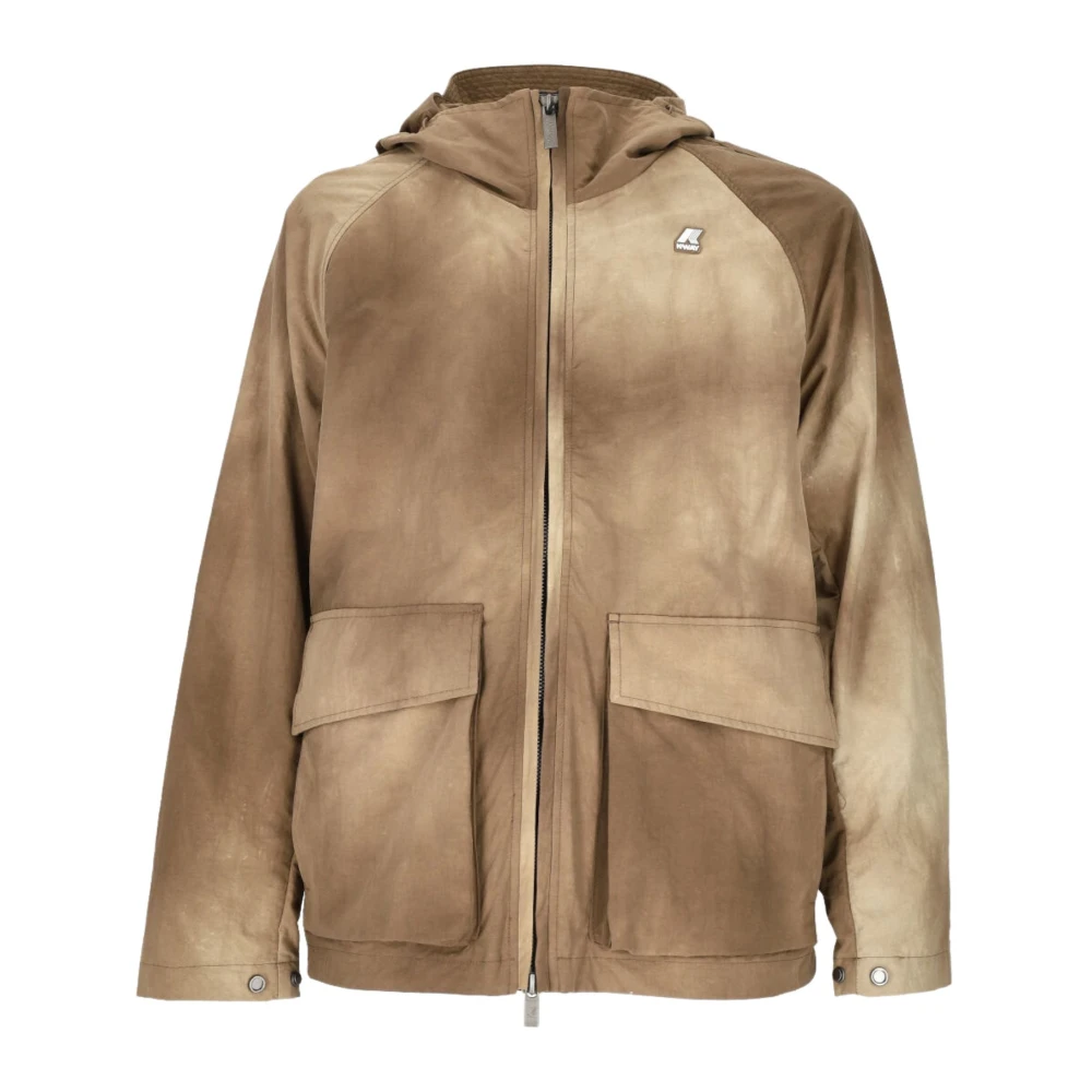 Terra Brown Nylon Kids Jacket