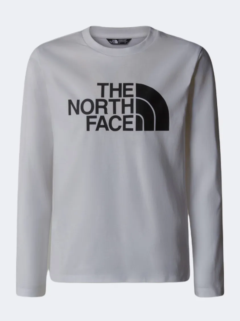 The North Face Easy Kids Lifestyle Long Sleeve White