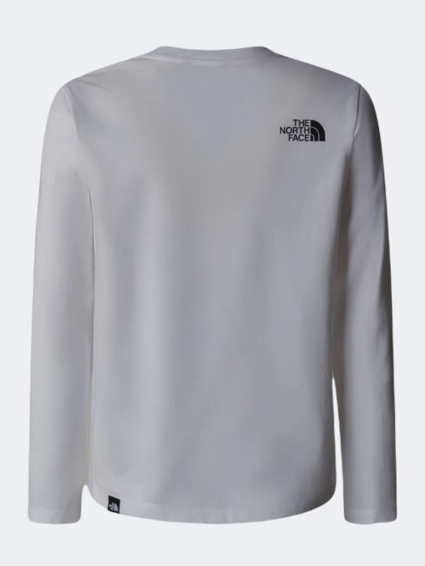 The North Face Easy Kids Lifestyle Long Sleeve White