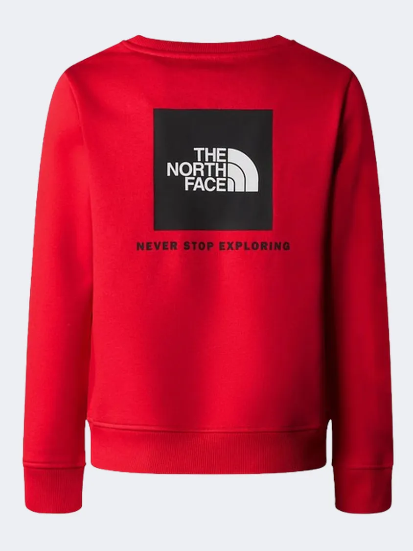 The North Face Teen Box Nse Kids Lifestyle Sweatshirt Red