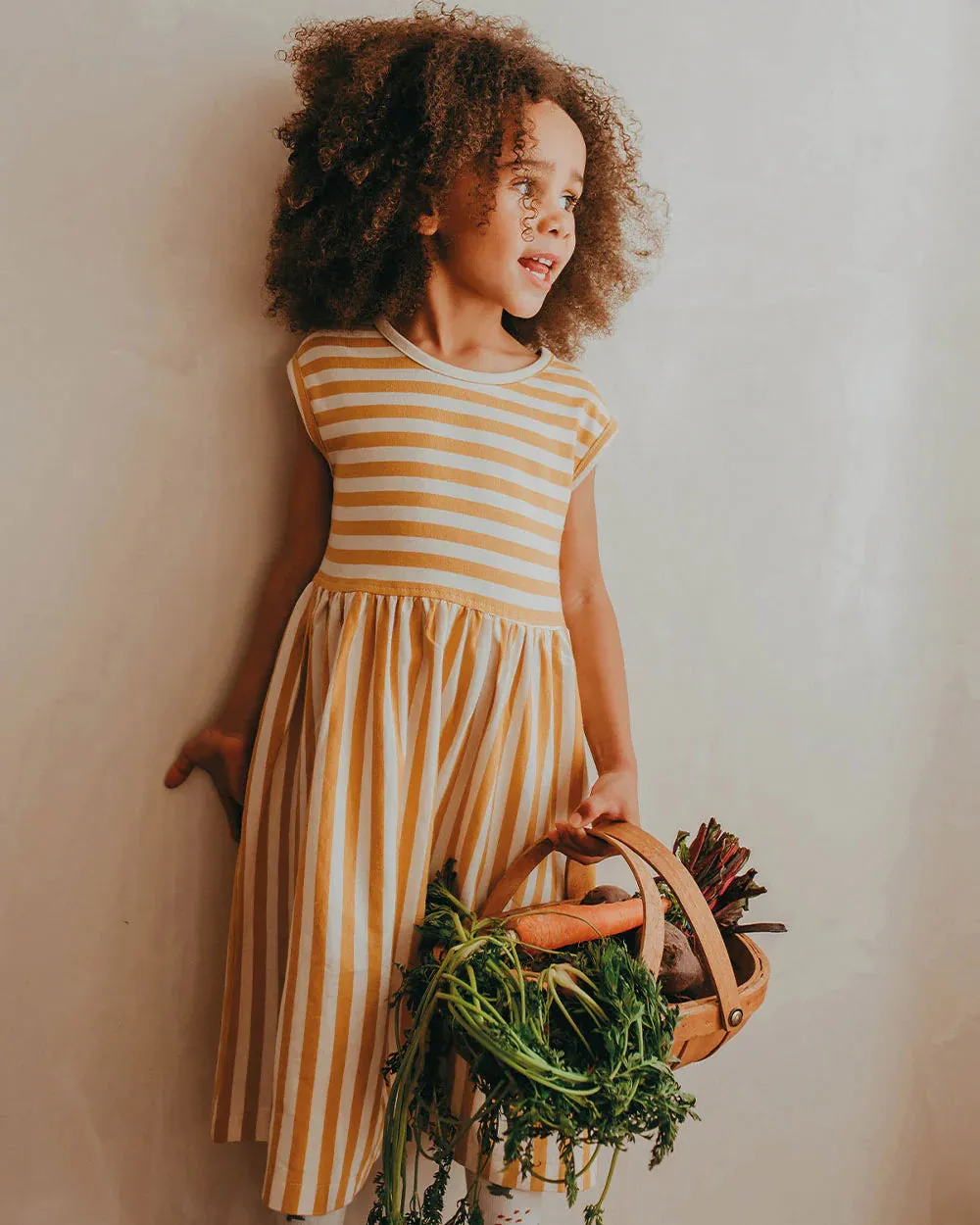 The Wide Stripe Dress - KIDS