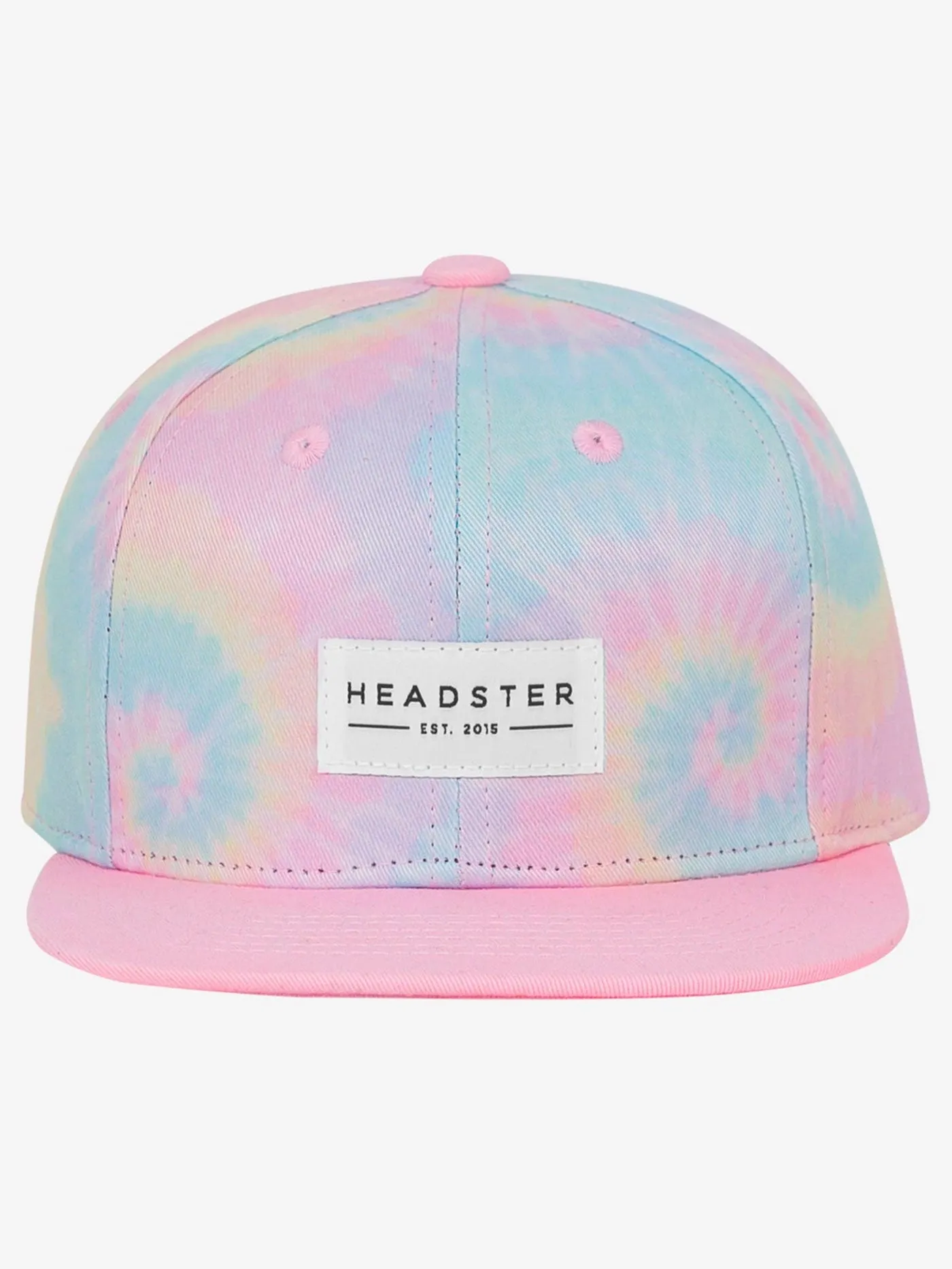 Kids Pink Tie-Dye Snapback Hat