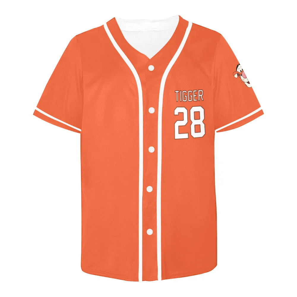 Tigger Customizable Jersey (Adults And Kids Sizes)