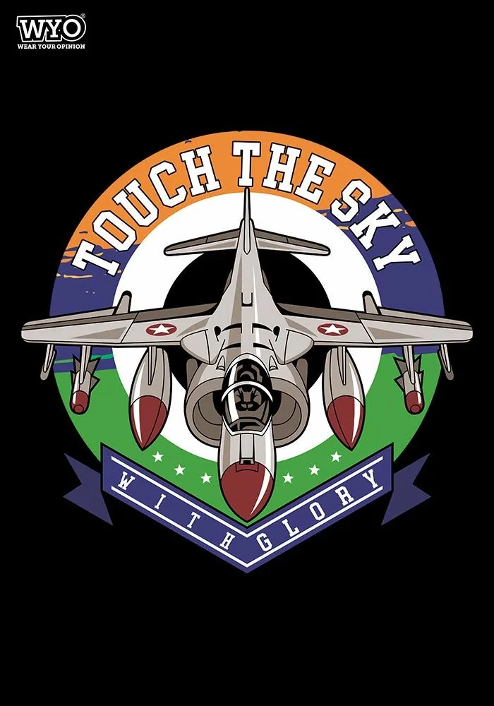 Touch The Sky Air Force Kids T-Shirt