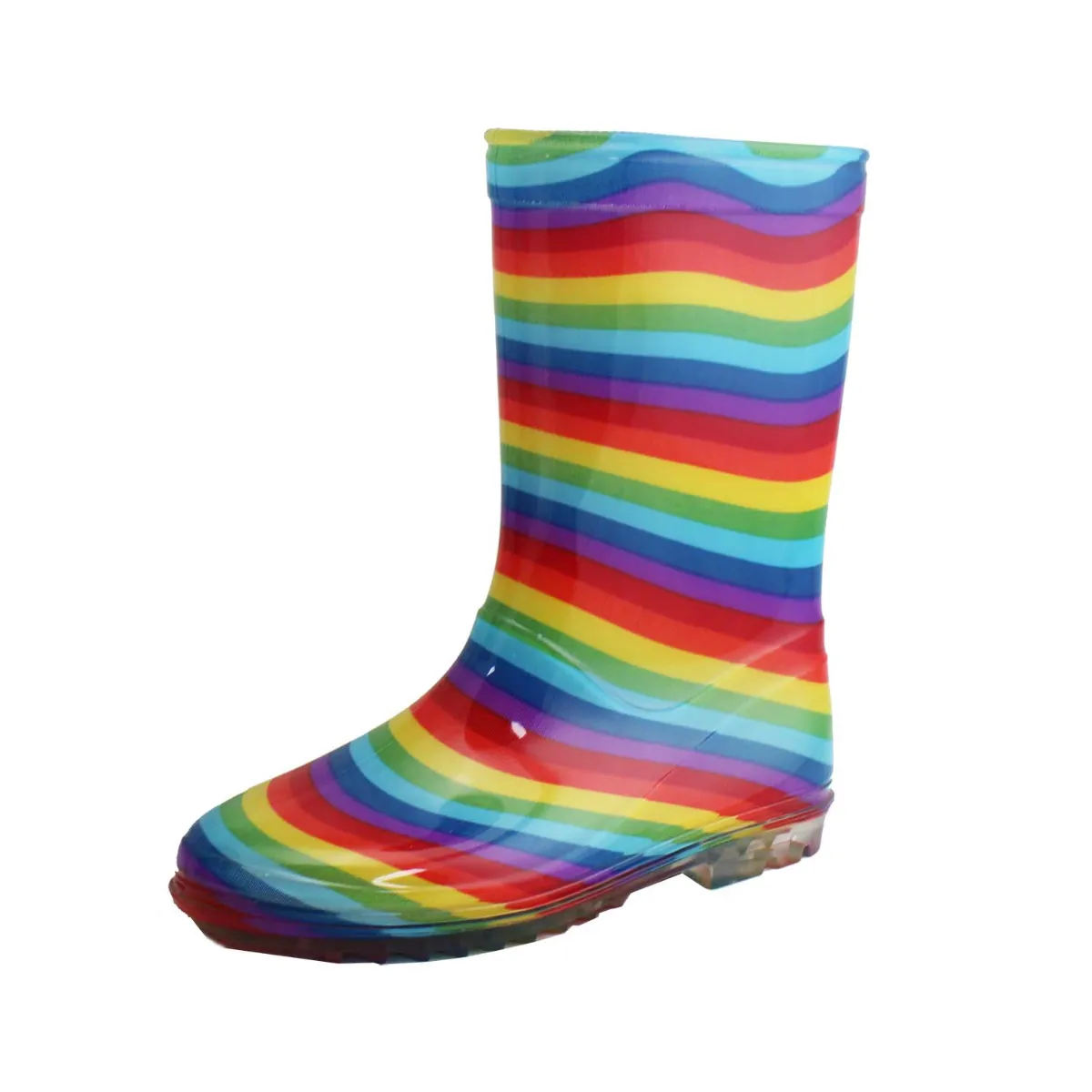 TRAIL KIDS GUMBOOT RAINBOW 