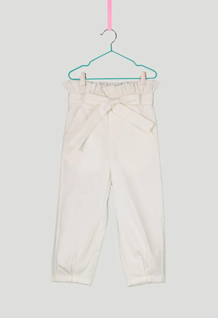 On-Trend Pegged Trouser with Paperbag Waist