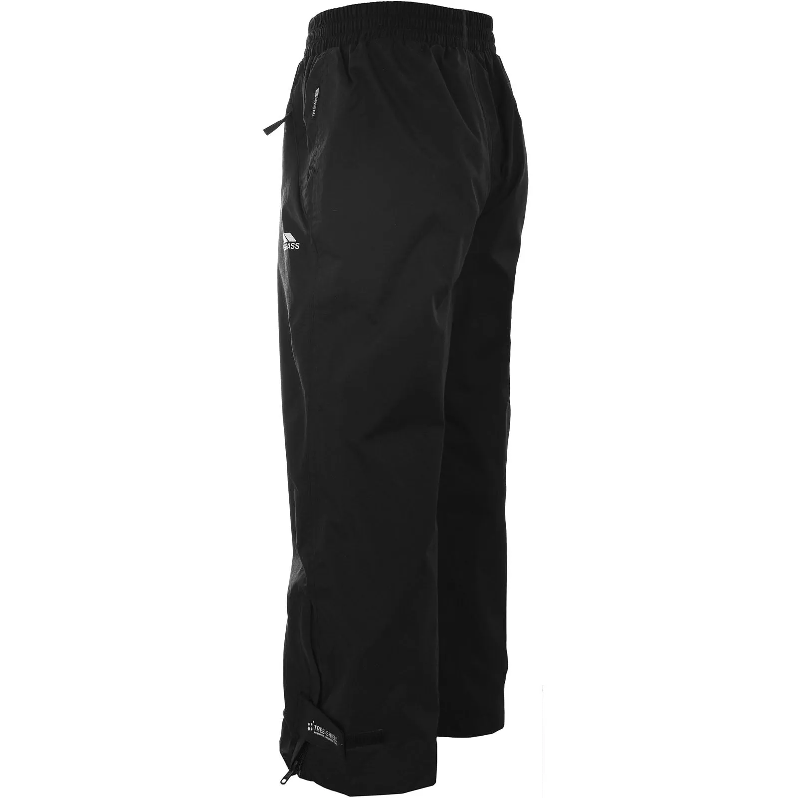 Trespass Kids Echo Walking Waterproof Trousers Bottoms - Black