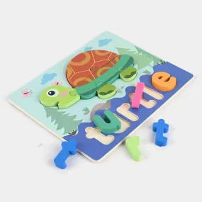 Wooden Turtle Puzzle