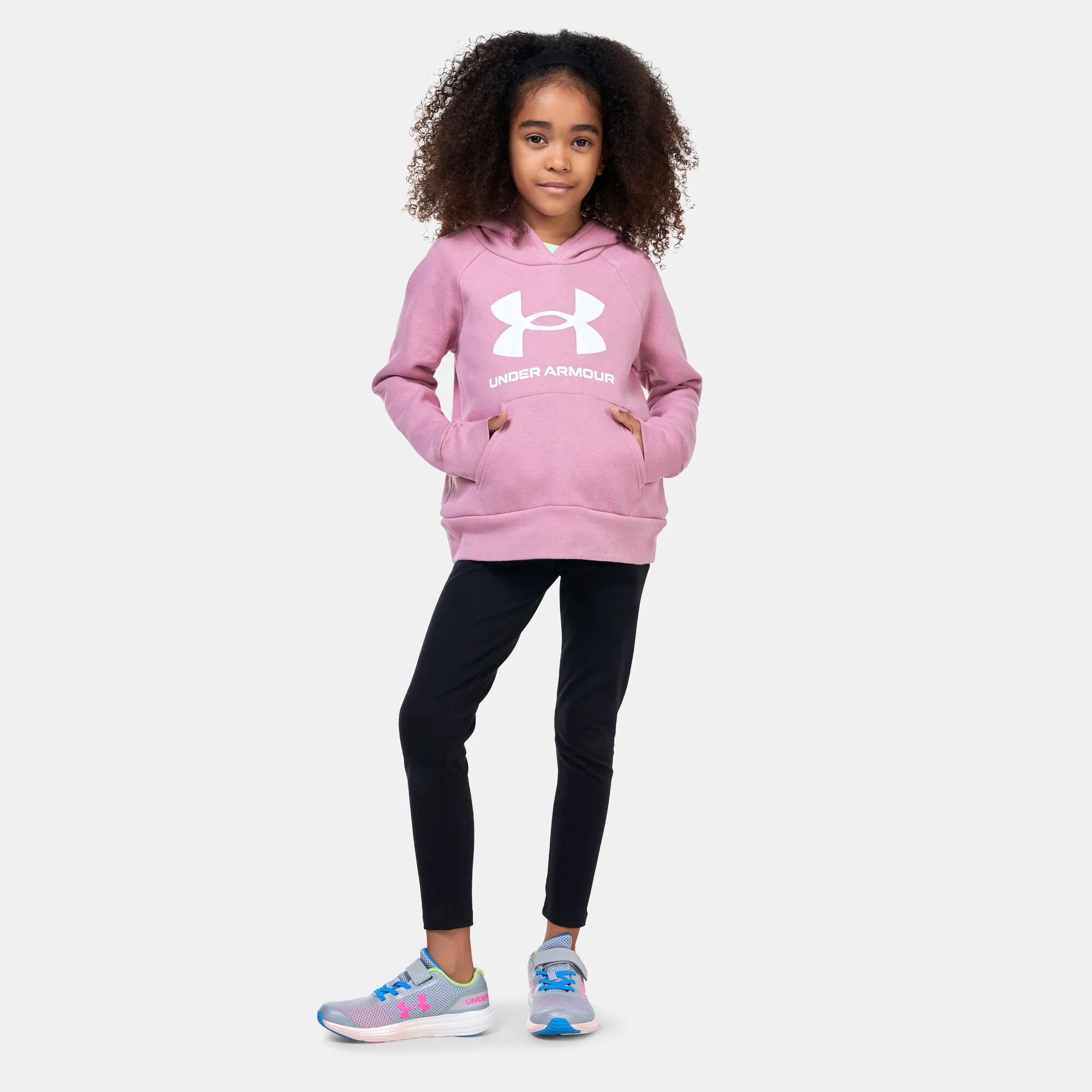 Under Armour Kids' Rival Fleece Big Logo Hoodie (Older Kids)