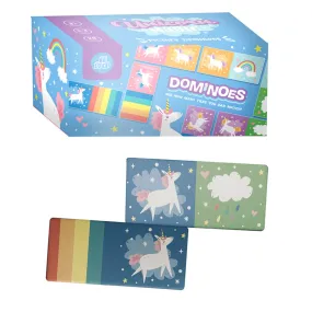 Unicorn Magic Dominoes Set for Kids