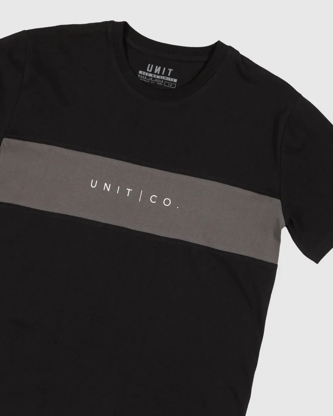 Unit - Kids Black Trestle Tee