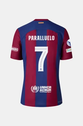 PARALLUELO UWCL FC Barcelona Home Shirt 23/24