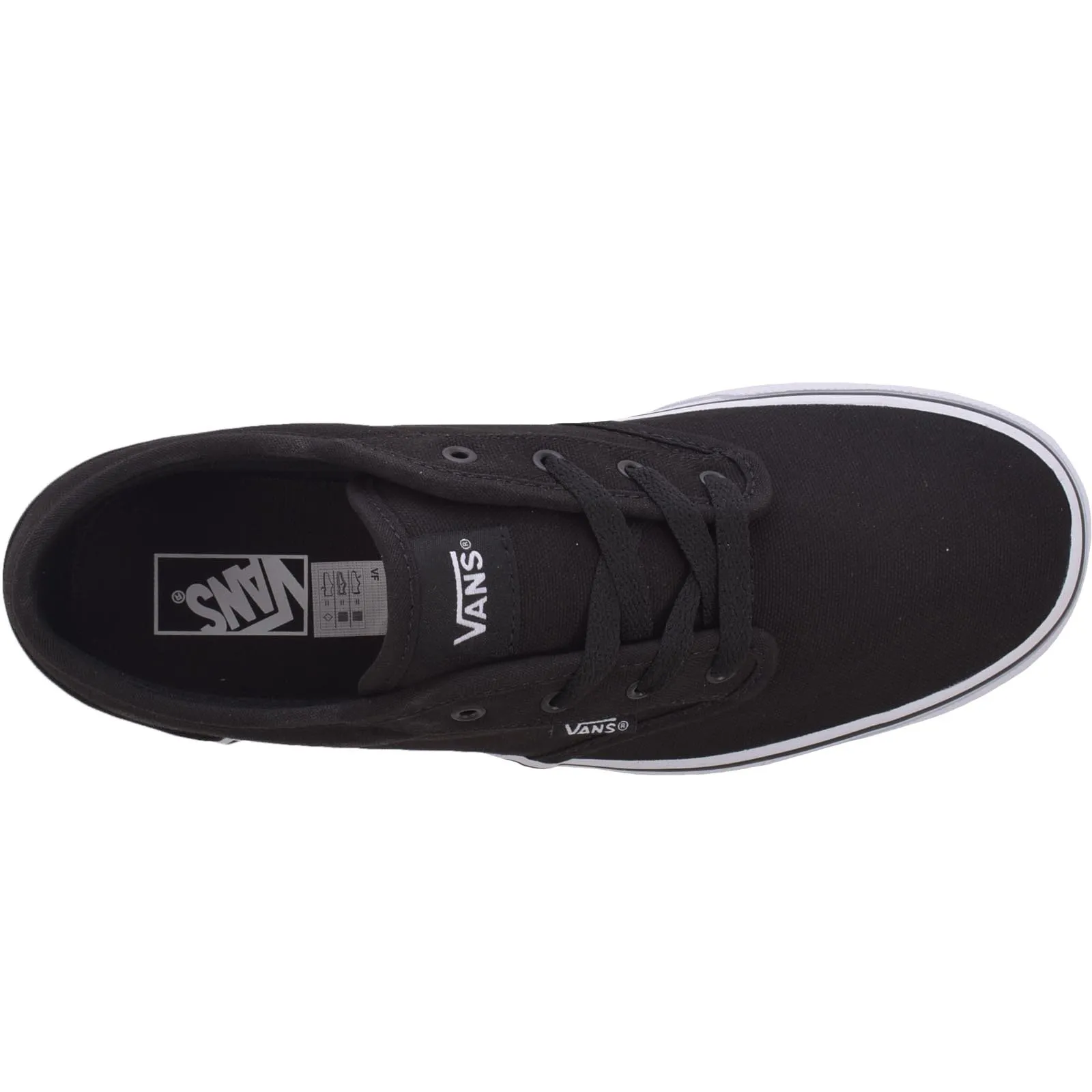 Vans Kids Atwood Canvas Trainers - Black