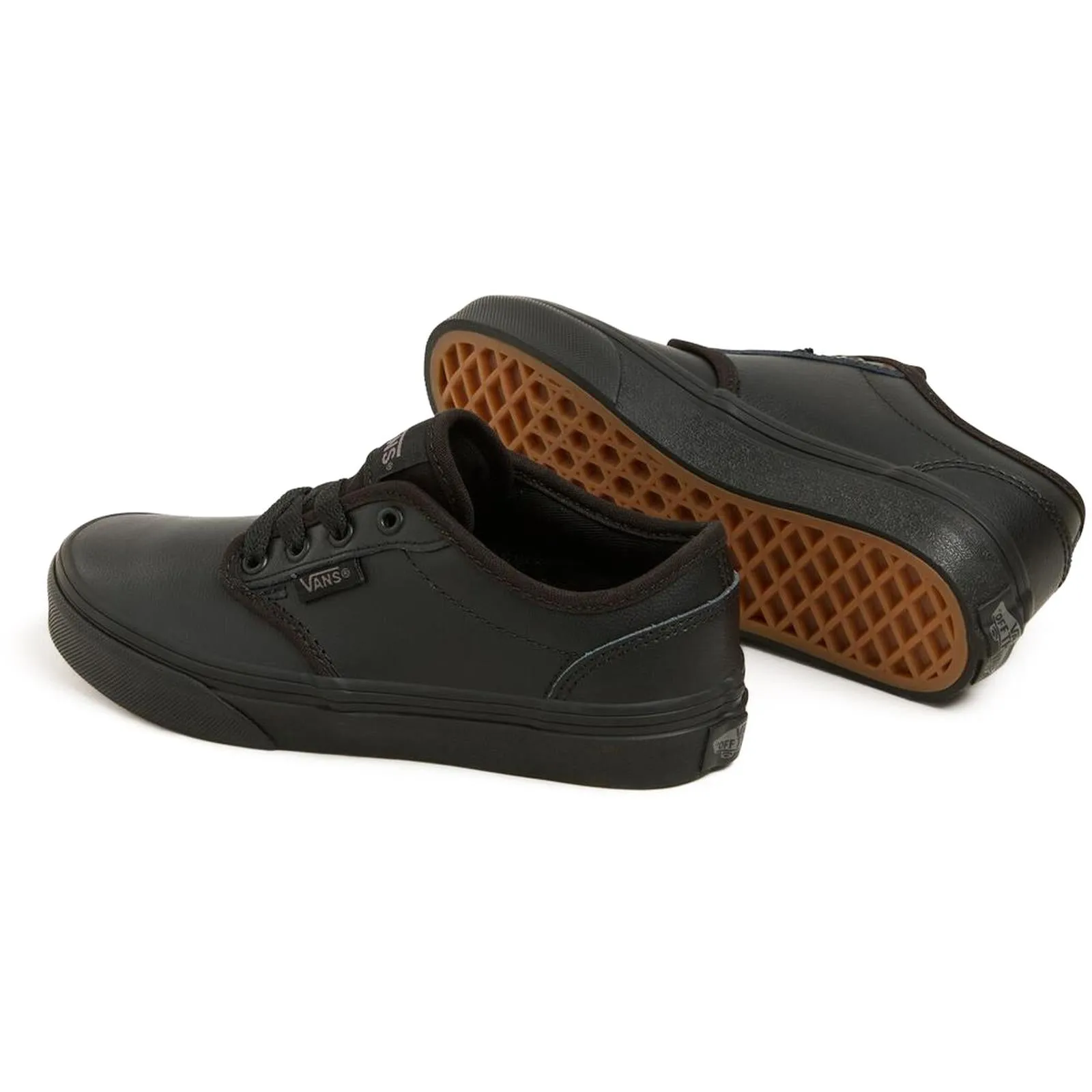 Vans Kids Atwood Low Rise Synthetic Leather Trainers