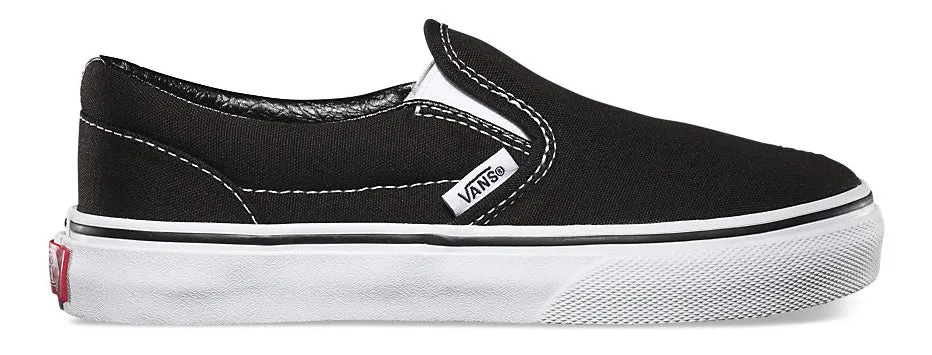 Vans Kids Classic Slip-On Black/White