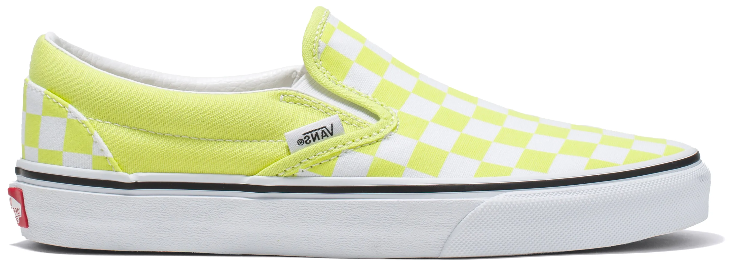 Vans Kids Classic Slip-On Checkerboard Evening Primrose