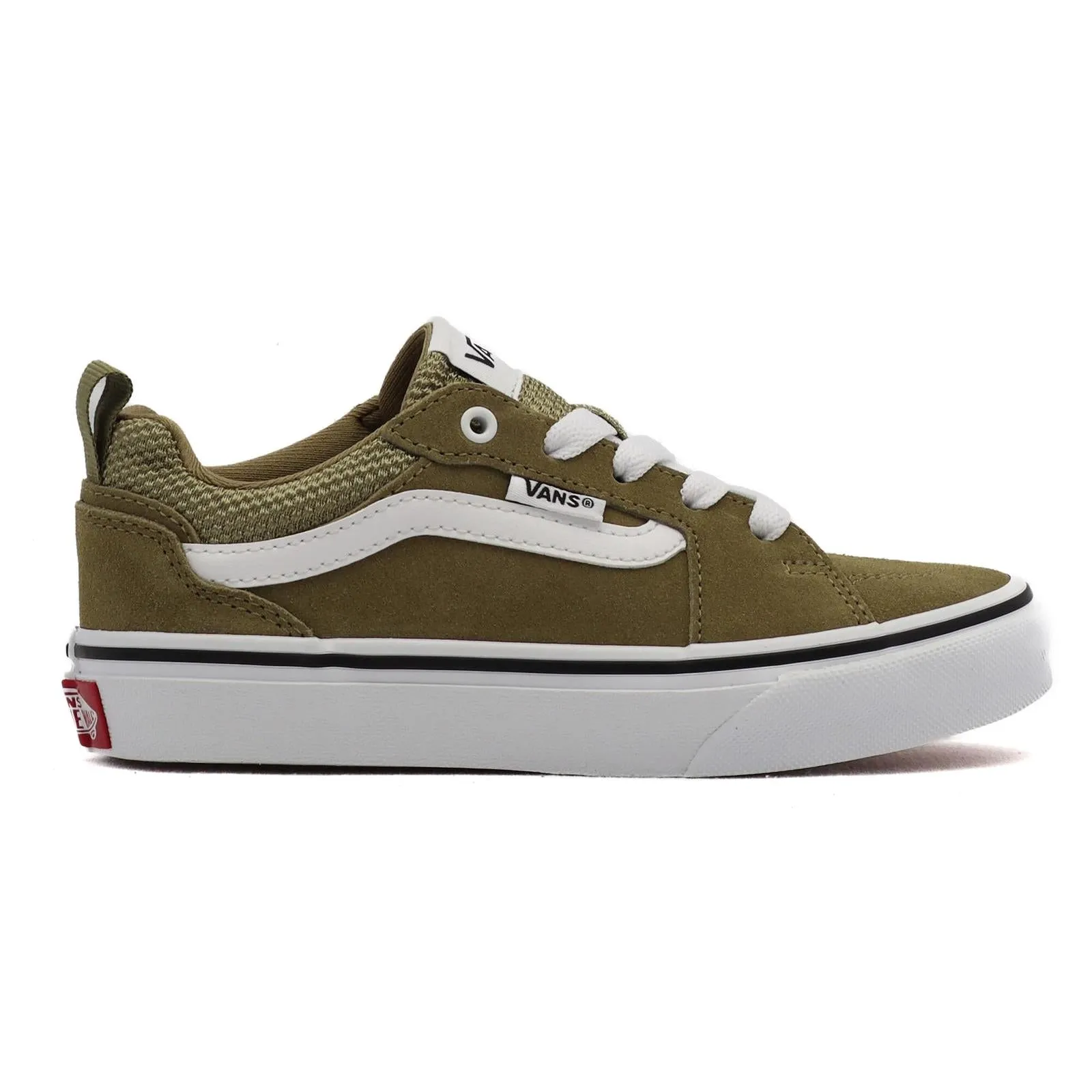 Vans Kids Filmore Low Rise Suede Canvas Trainers