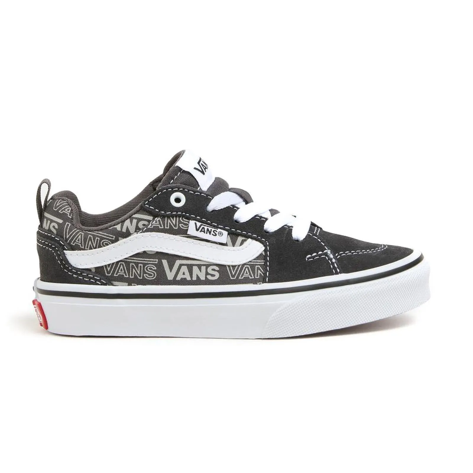 Vans Kids Filmore Low Rise Suede Canvas Trainers