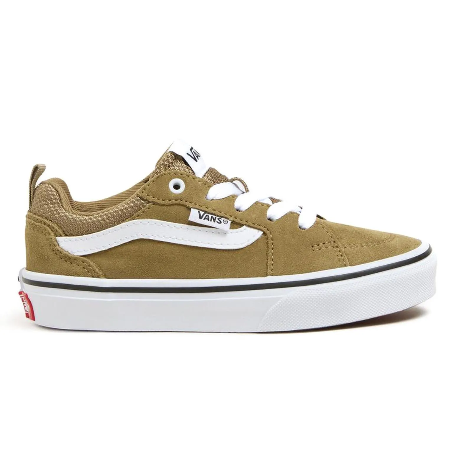 Vans Kids Filmore Low Rise Suede Canvas Trainers