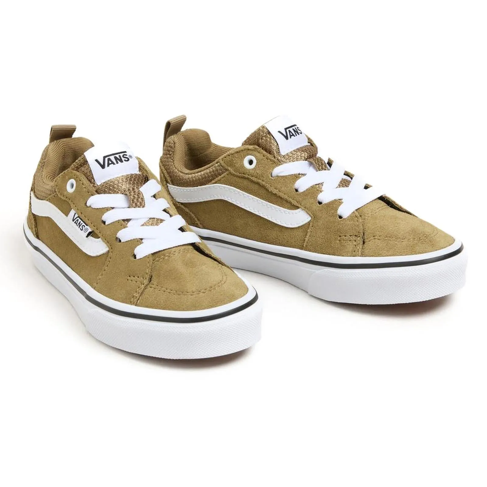 Vans Kids Filmore Low Rise Suede Canvas Trainers