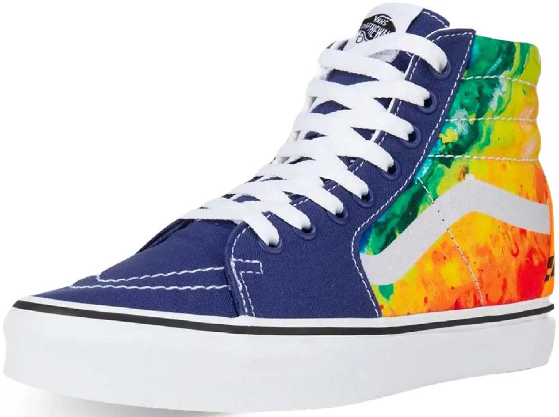 Vans Kids Sk8 Hi Zip Crayola Mashup Melt