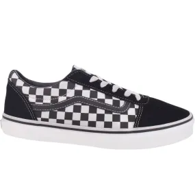 Vans Kids Ward Checkered Trainers - Black